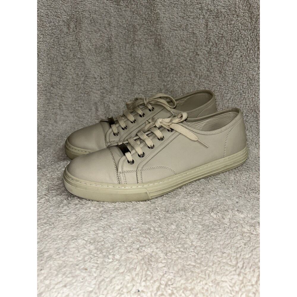 Gucci Miro Soft Leather Mystic White Sneakers
